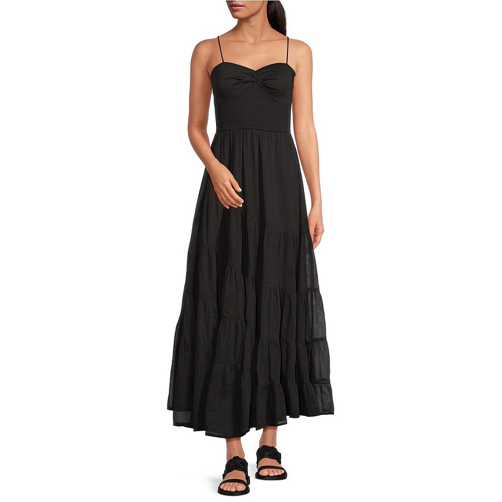 Free People Sundrenched Sweetheart Neck Sleeveless Maxi Dress Size Small Nwt